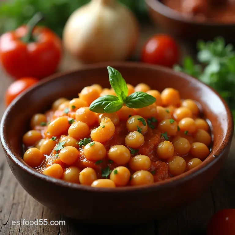 Callos Con Garbanzos De La Abuela presentation