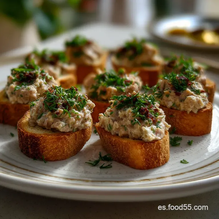 Canap&eacute;s de Caballa Ahumada: Pat&eacute; Elegante