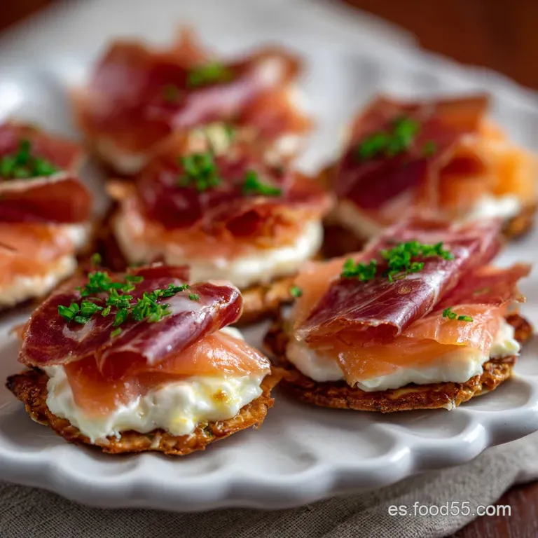 Canap&eacute;s Sencillos: Recetas Express Para Un Picoteo Gourmet presentation