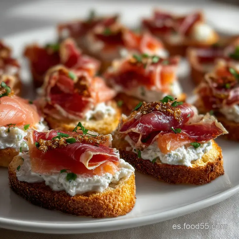 Canap&eacute;s sencillos: Recetas Express para un Picoteo Gourmet
