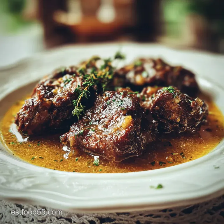 Carrilleras de Cerdo en Salsa Receta Tradicional