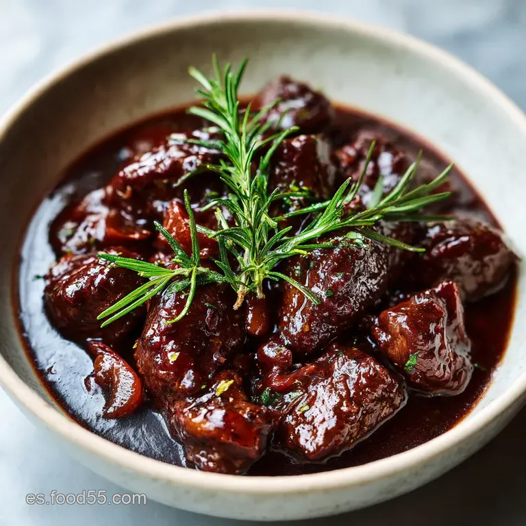 Carrilleras de Ternera: Guiso Tradicional