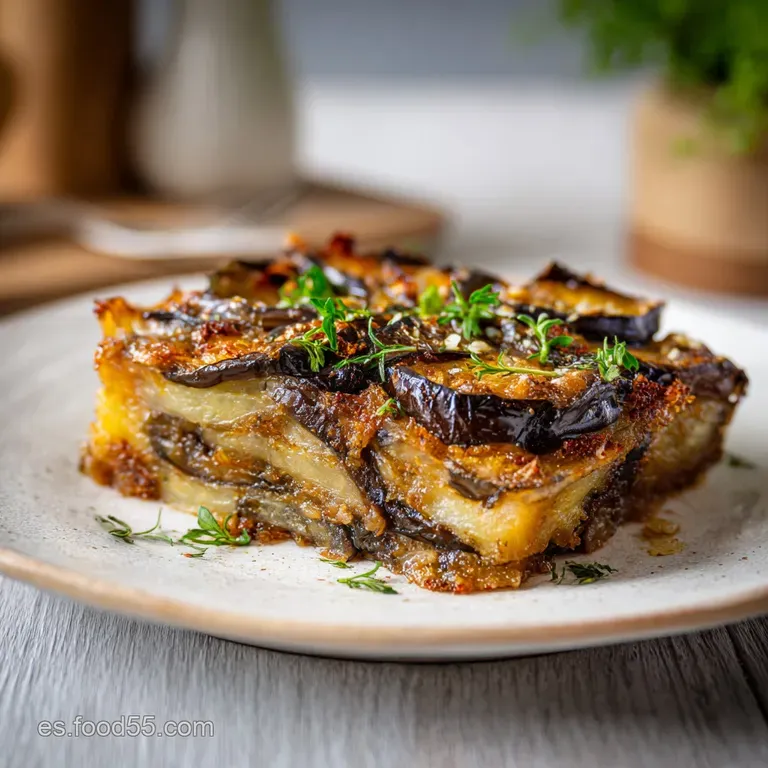 Cazuela de Berenjenas y Patatas: Receta al Horno