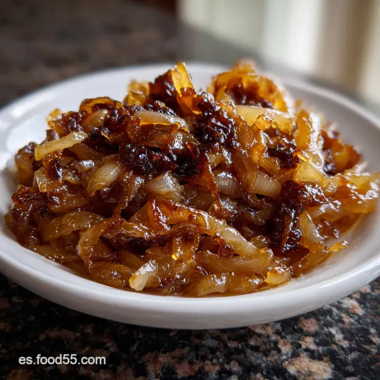 Receta de Cebolla Caramelizada sin Az&uacute;car la Aut&eacute;ntica