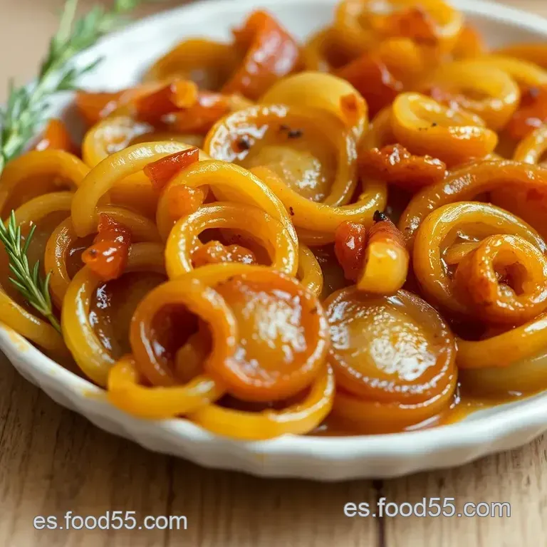 Cebollas Caramelizadas: El Oro Dulce De Tu Cocina presentation