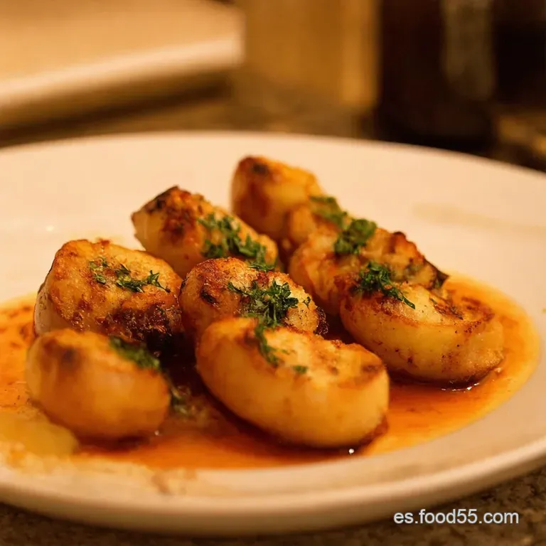 Champi&ntilde;ones a La Plancha Al Ajillo presentation