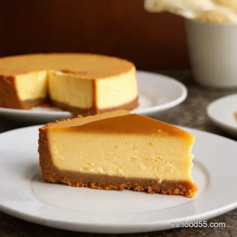 Cheesecake De Caramelo Salado Un Pecado Al Estilo Zoha presentation