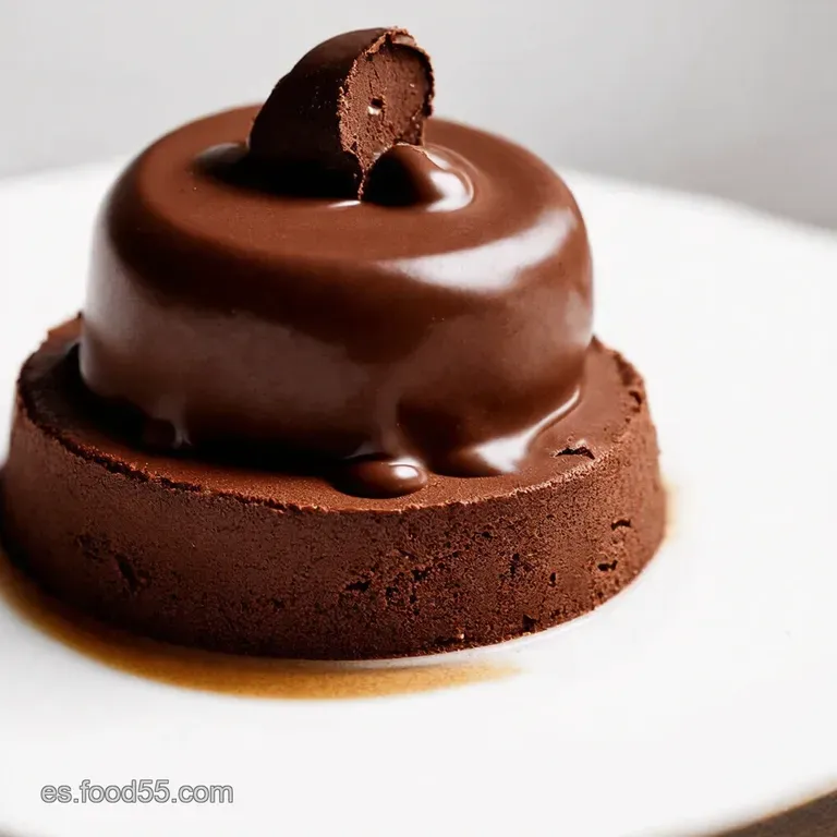 Chocolate Volc&aacute;n Casero en Minutos