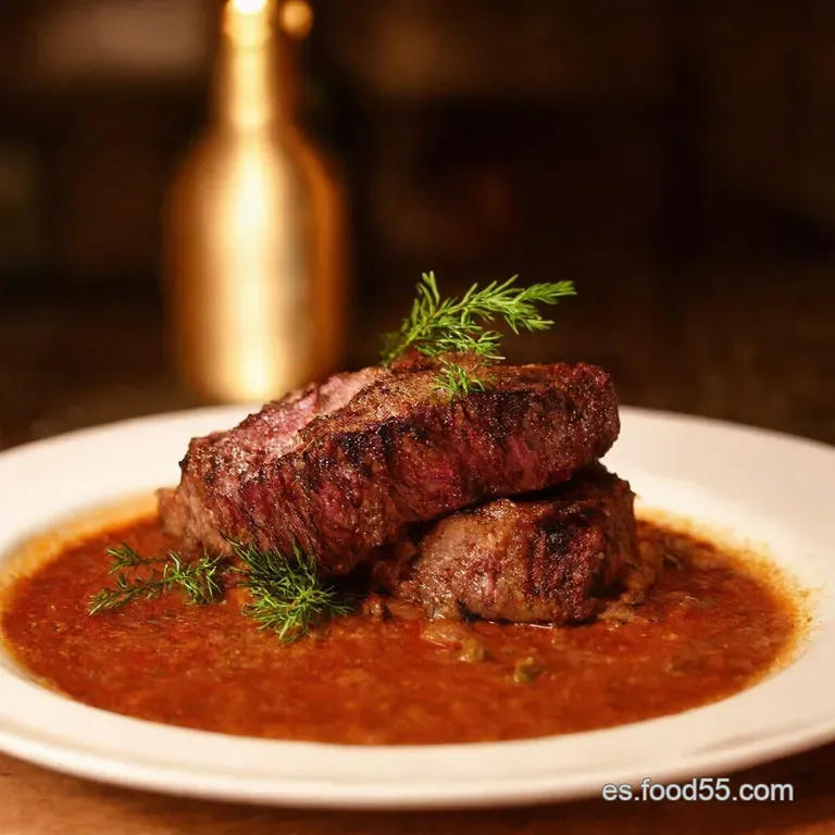 Chuleta De Ternera a La Madrile&ntilde;a presentation