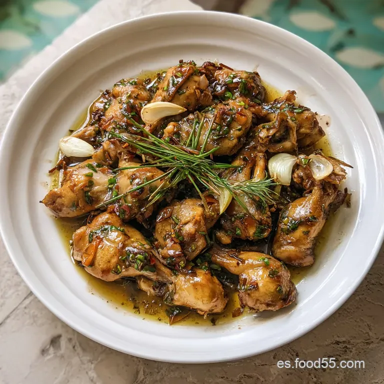 Receta de Conejo al Ajillo de Toda la Vida