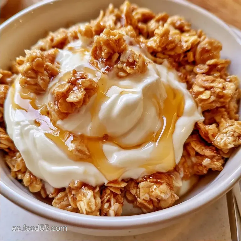 Copa Avena Yogur: Desayuno Saciante