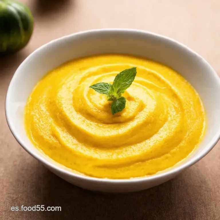 Crema de Calabac&iacute;n Suave y Reconfortante Estilo Abuelita