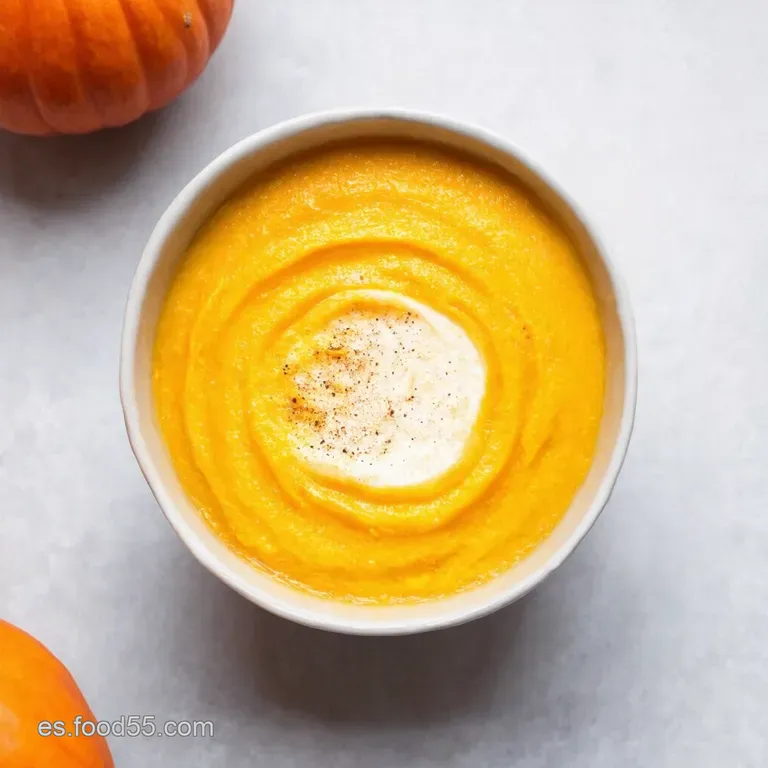 Crema de Calabaza Suave con Philadelphia
