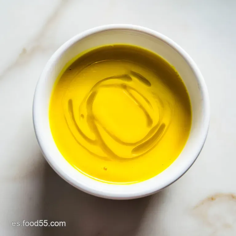 Crema tersa color verde musgo servida en plato hondo, adornada con hilos de aceite y brotes frescos muy delicados.