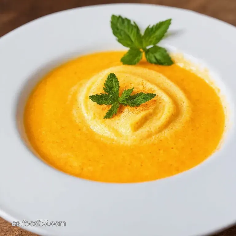 Crema de Zanahoria Suave y Reconfortante
