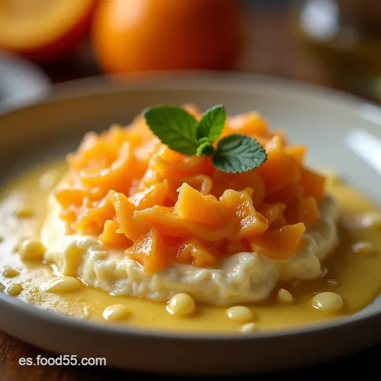 Crema De Zanahoria Y Naranja Brisa Mediterr&aacute;nea Suave C&iacute;trica Y Reconfortante presentation