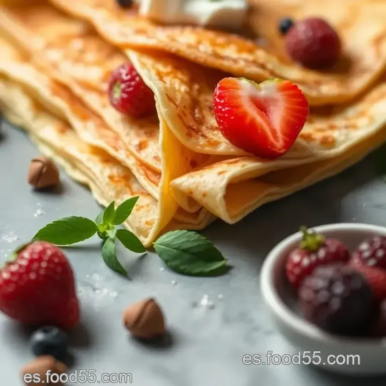 Cr&ecirc;pes Cl&aacute;sicas presentation