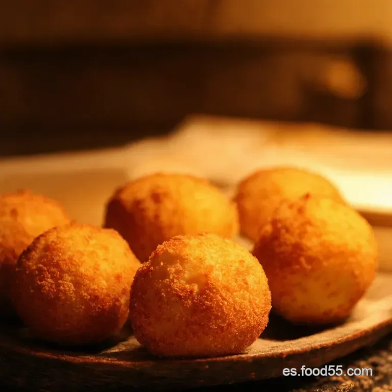 Croquetas De Patata Crujientes Un Bocado De Felicidad presentation