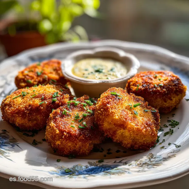 Croquetas de Pollo: Bechamel Aterciopelada