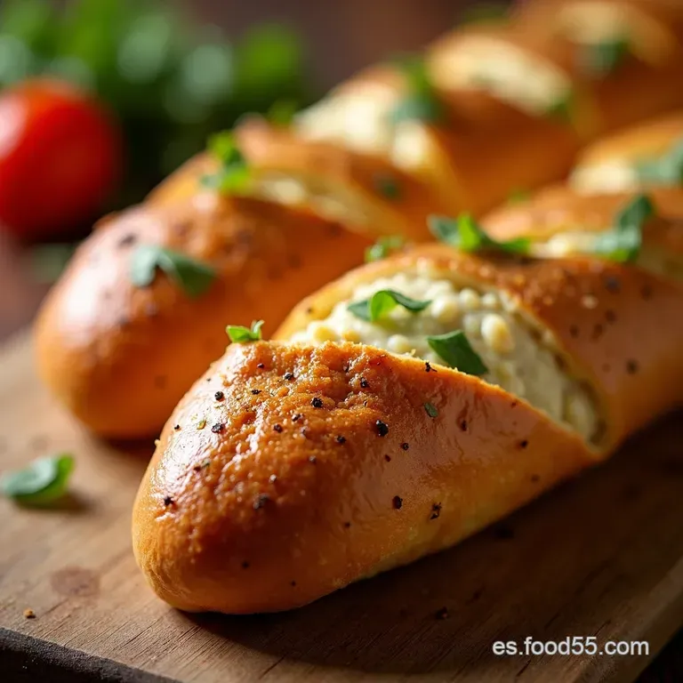 Crujiente Delicia Baguette Casera F&aacute;cil Paso a Paso presentation