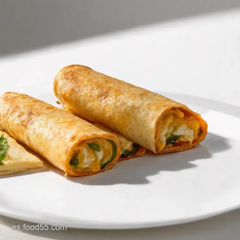 Crujientes Rollitos de Lasa&ntilde;a Fritos al Horno con un Toque de Zoha