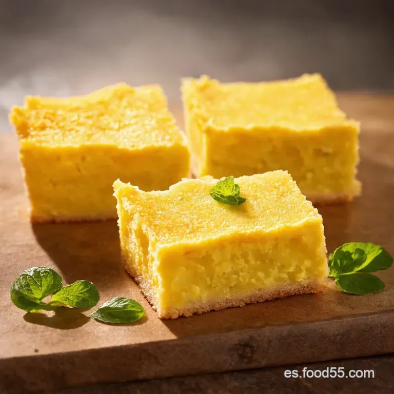 Cuadraditos de Tarta de Lima Un Toque Tropical con Zoha