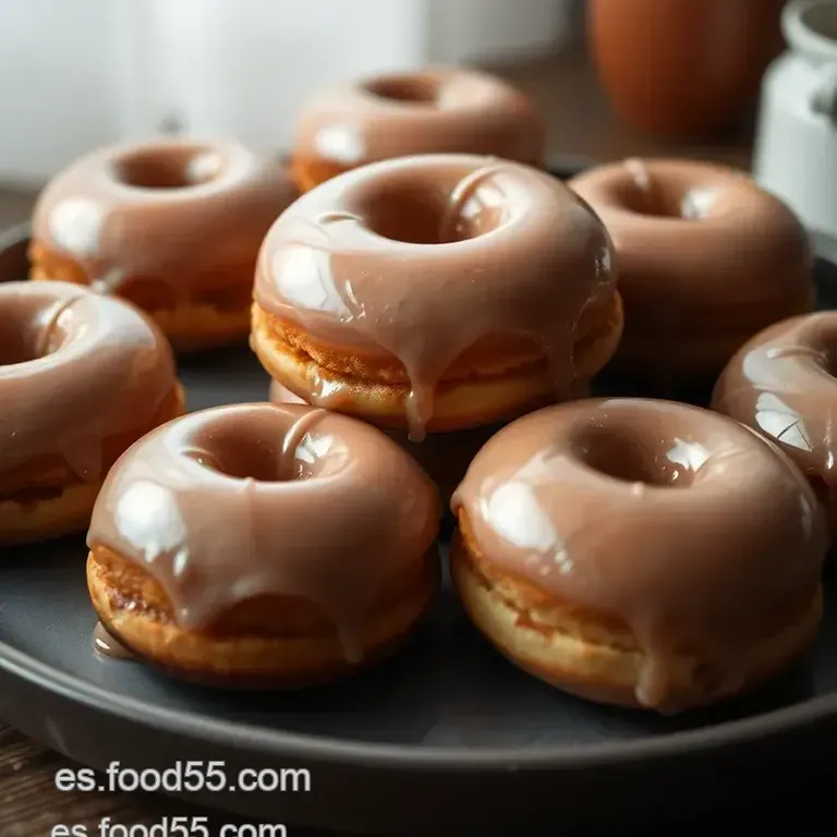 &iexcl;Donuts Caseros Glaseados De Manzana! presentation