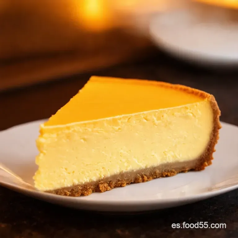 El Cheesecake De Ensue&ntilde;o El M&aacute;s Cremoso presentation