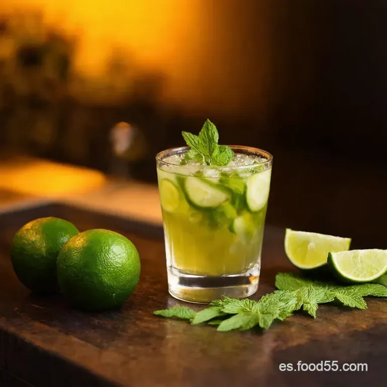 El Mojito Cubano Aut&eacute;ntico presentation