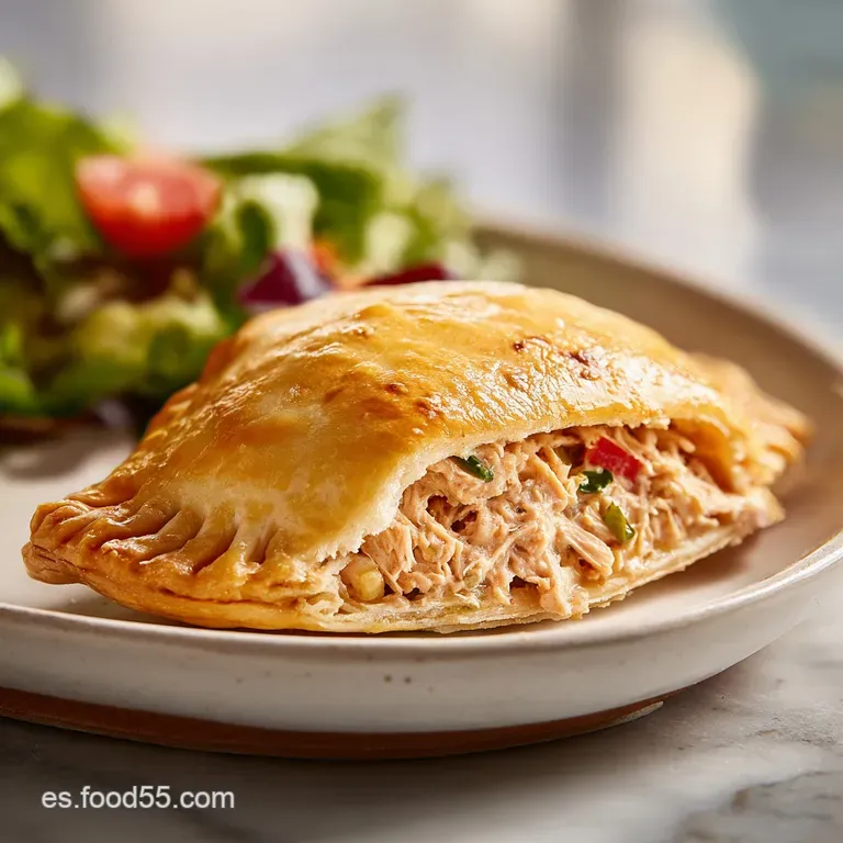 Empanada de At&uacute;n: Corteza Quebradiza