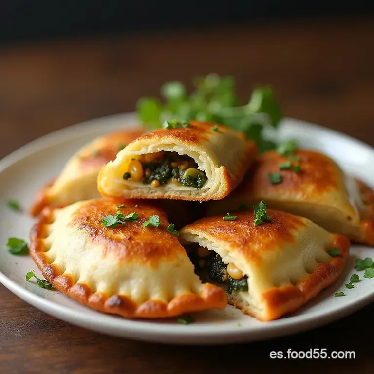 La Joya de la Huerta Empanadas de Verduras al Horno con Masa Casera Crujiente