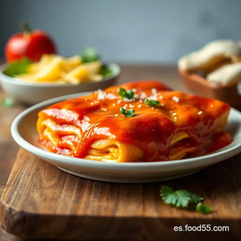 Enchiladas Rojas Cl&aacute;sicas