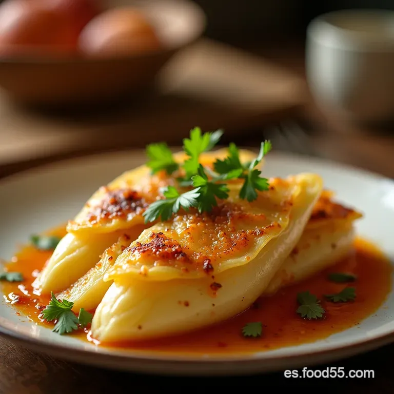 Endives Gratinados a La Flamenca El Secreto De La Abuela Bonne Femme presentation