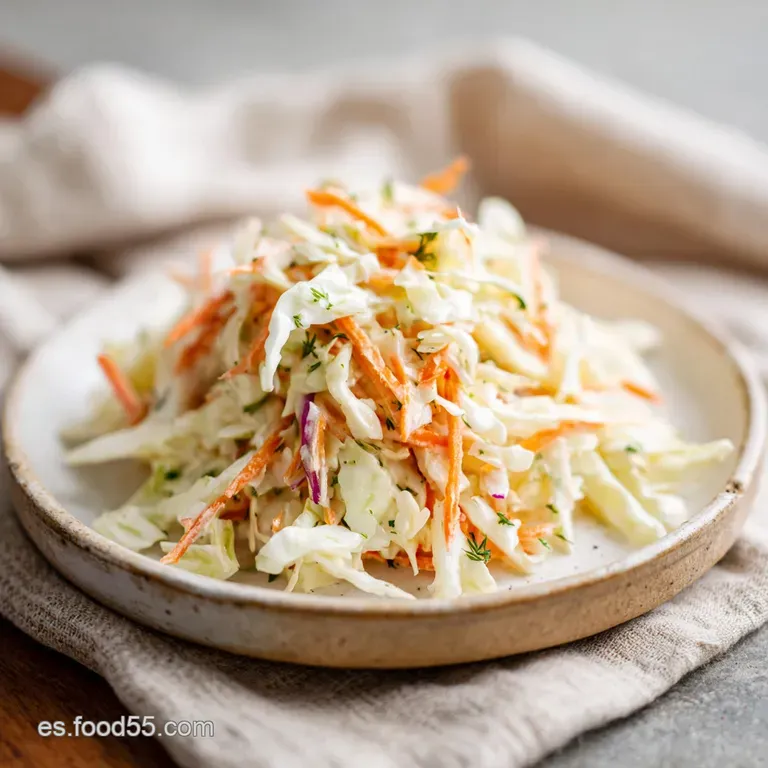 Ensalada de Col Americana: Cremosa y Crujiente