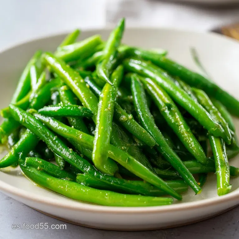 Ensalada de Jud&iacute;as Verdes: Crujiente y Fresca