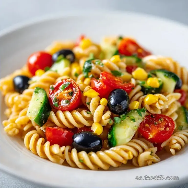 Ensalada De Pasta De La Abuela: Tradicional y Fresca