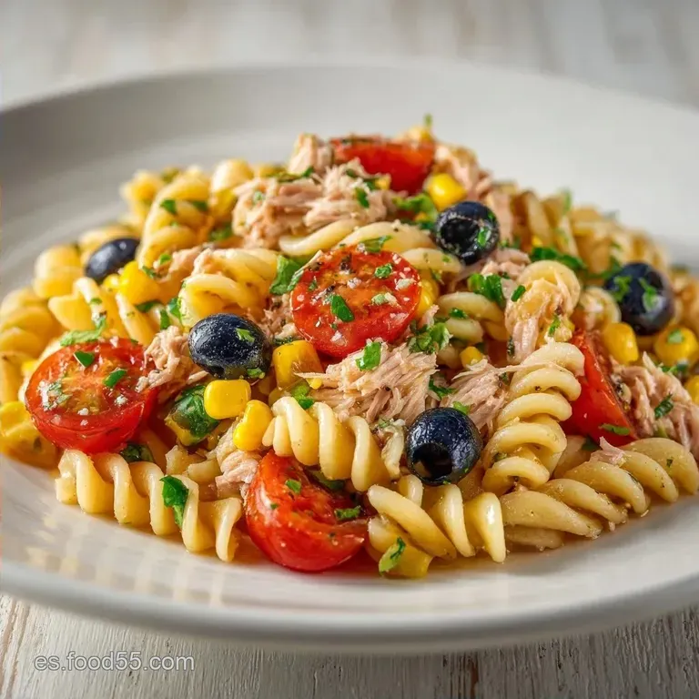 Receta Ensalada Pasta De Siempre: Fresca y Tradicional