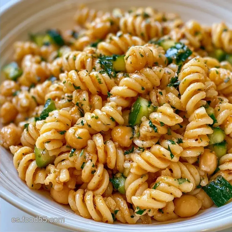 Ensalada de Pasta Diferente: Toque Mediterr&aacute;neo