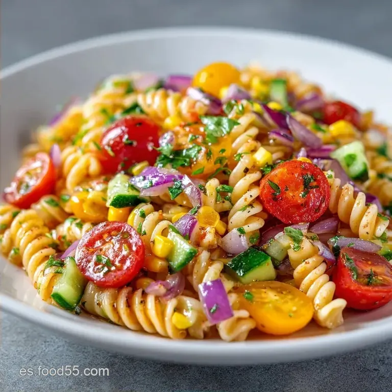 Ensalada De Pasta Para Verano: Fresca Y C&iacute;trica