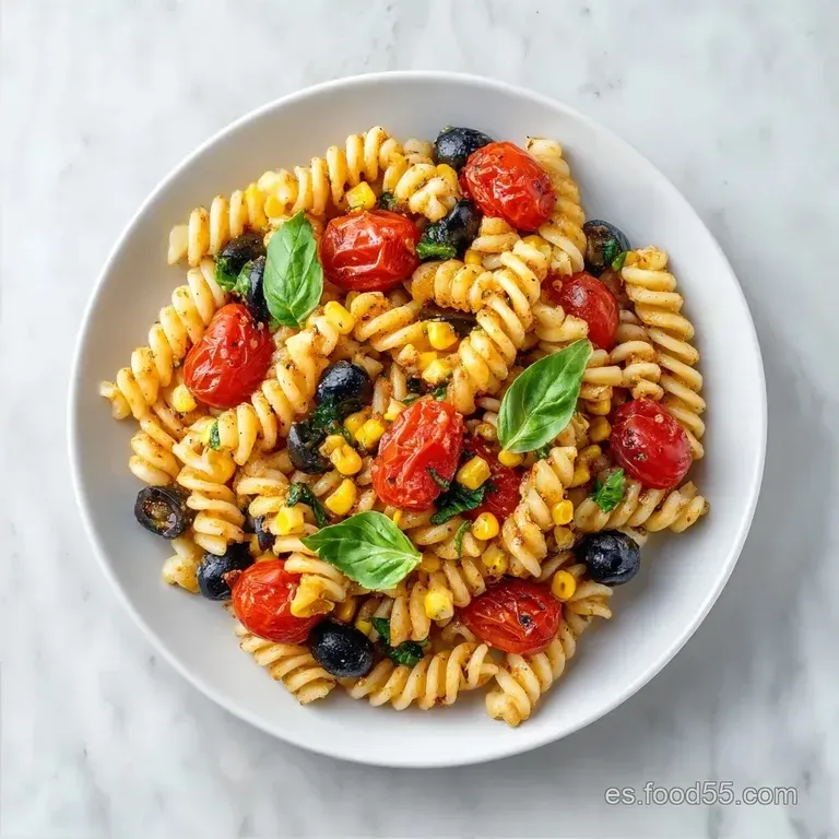 Ensalada De Pasta Tradicional Verano: Fresca y Crujiente