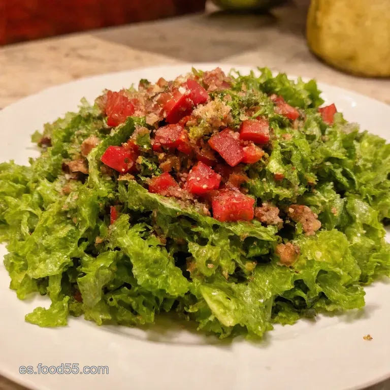 Ensalada Rusa Casera presentation