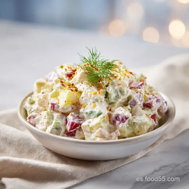 Ensalada Rusa Navide&ntilde;a: Tradicional y Equilibrada