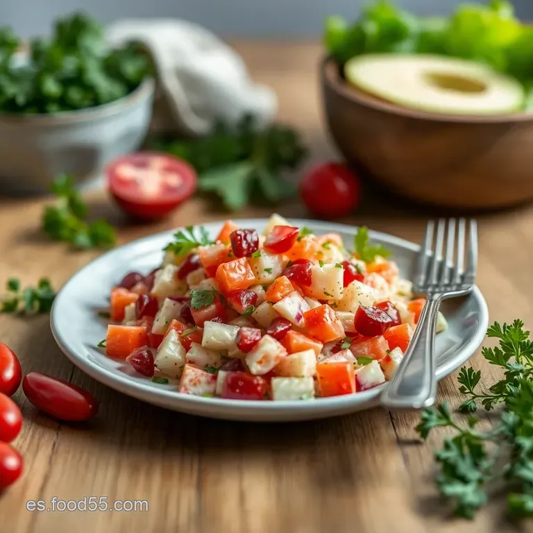 Ensaladilla Rusa: Un Cl&aacute;sico Espa&ntilde;ol
