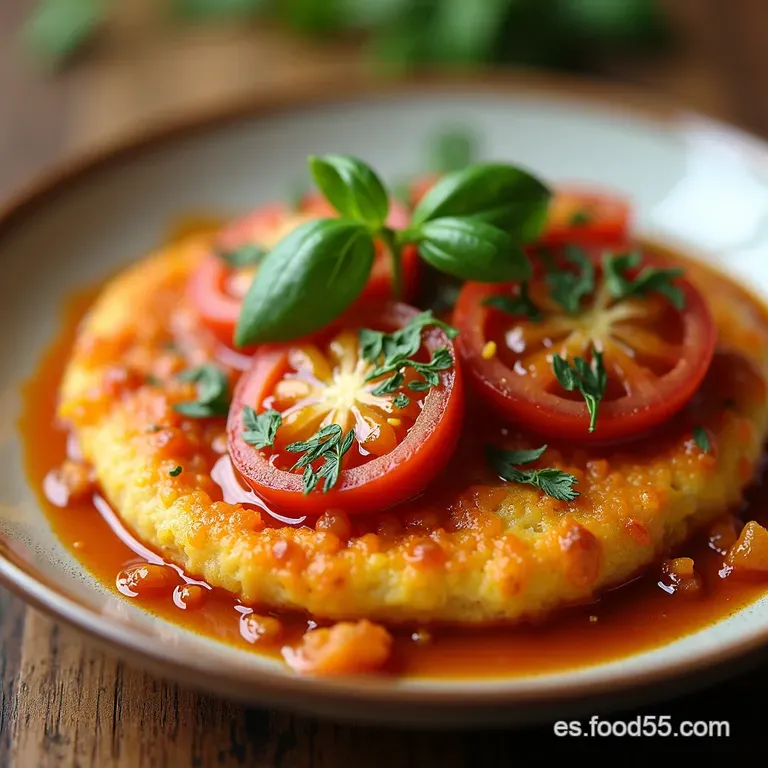 Espaguetis con Tomate Casero Sabor de la Abuela