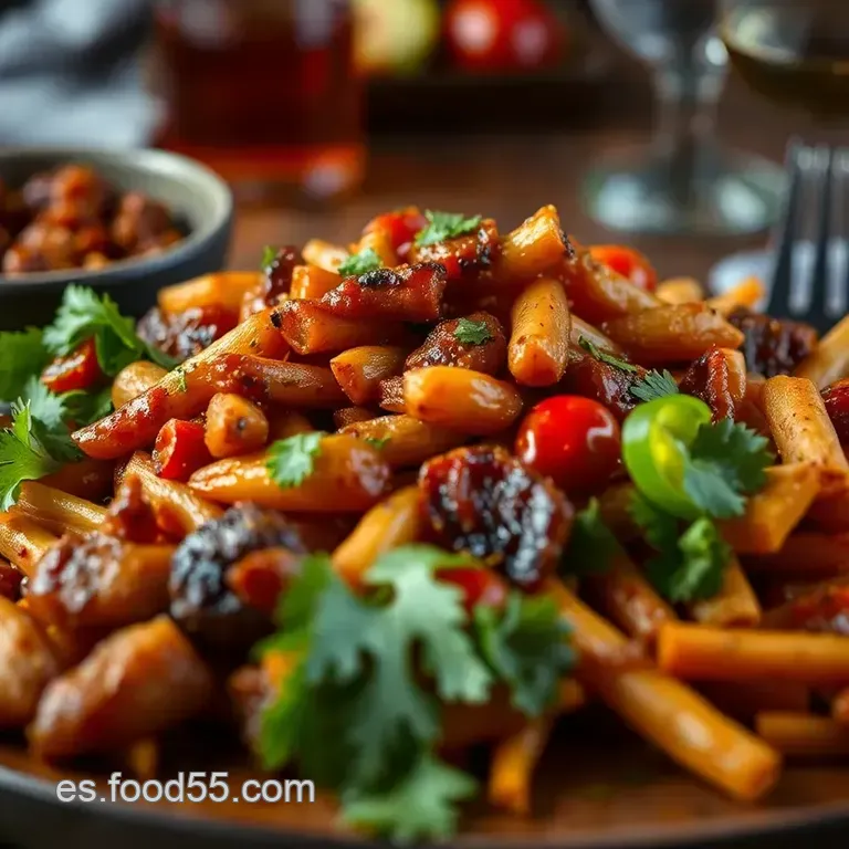 Fajitas De Res a La Mexicana presentation