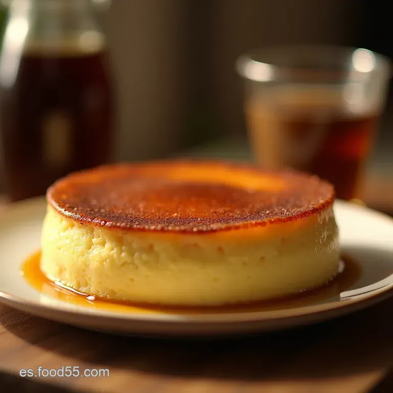 El Despertar Del Gigante Flan De Caf&eacute; Cremoso Y Sin Burbujas presentation