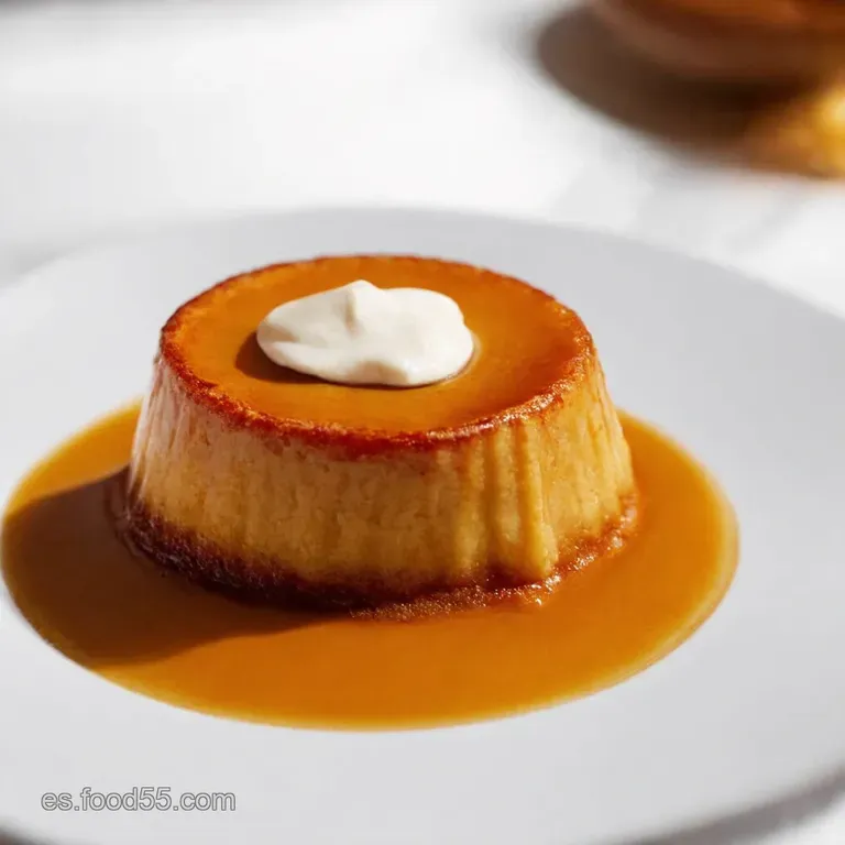 Flan de Caf&eacute; Cremoso Un Dulce Despertar