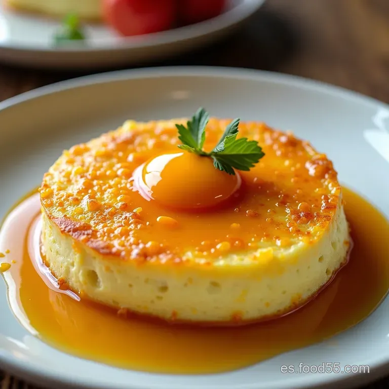 Flan de Huevo Casero El Cl&aacute;sico Infalible con Caramelo de Oro