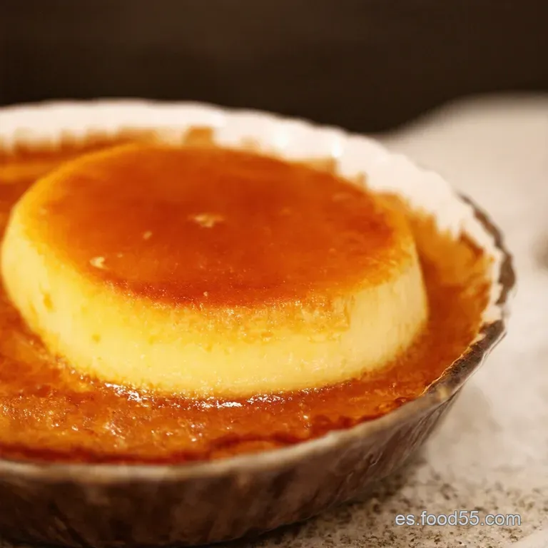 Flan De Huevo Casero El Sabor De La Abuela presentation