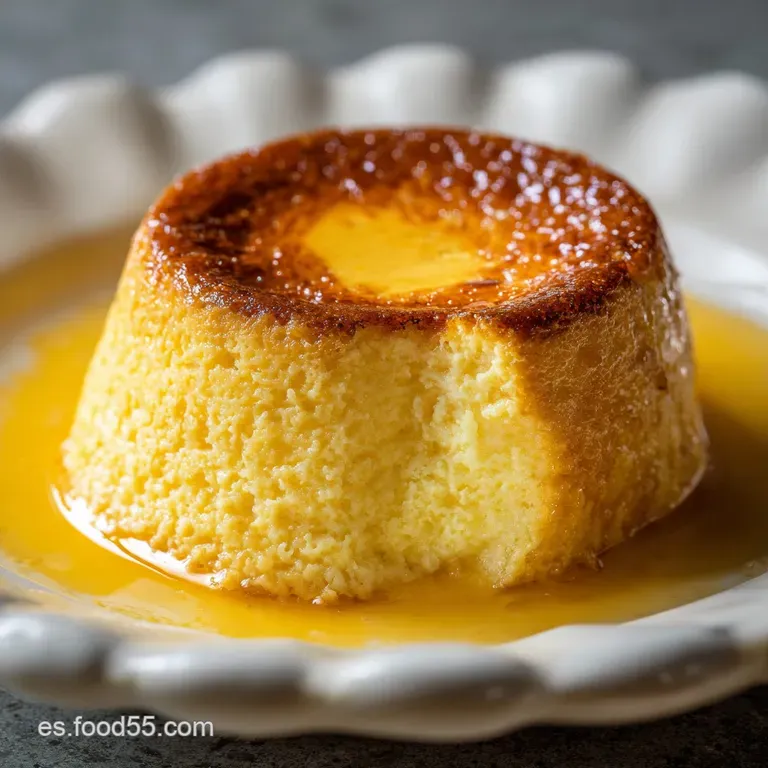 Flan De Huevo Tradicional Casero